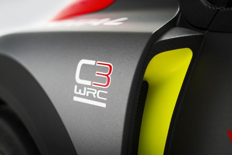 Логотип Citroen C3 WRC Concept 2016 года  (фото 5 из 21)